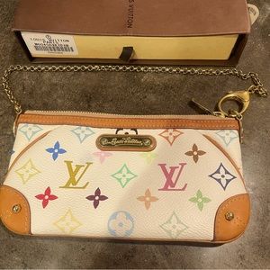Louis Vuitton Milla Pochette MM Multicolor Canvas